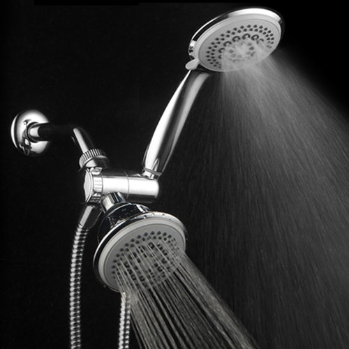 DreamSpa Massage/Jet Handheld Shower Head 2.5 GPM GPM & Reviews Wayfair